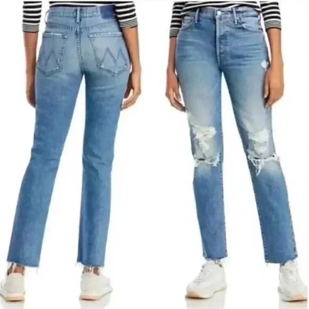 MOTHER The Trickster Skimp Fray Thrill Seeker New Size 31